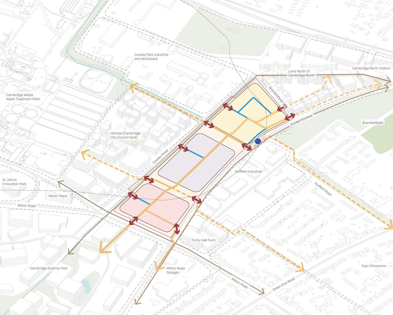 0487 Cambridge Business Park Place Principle Diagram1