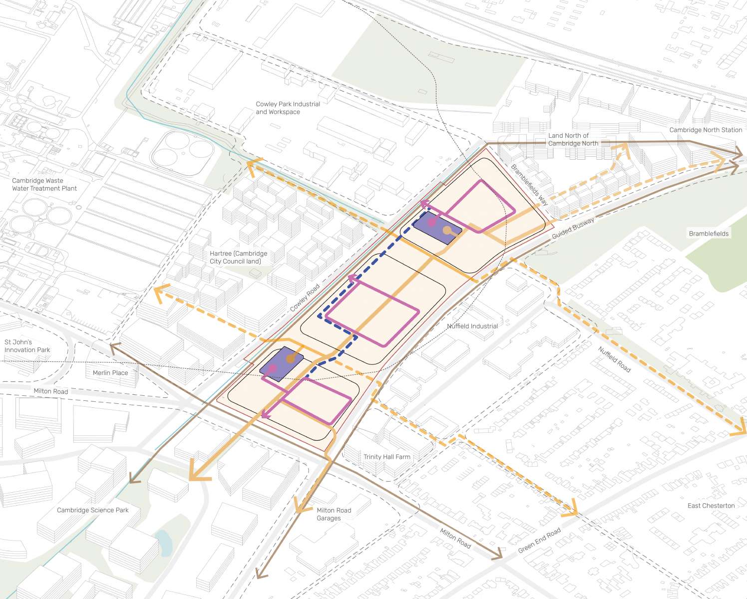 0487 Cambridge Business Park Place Principle Diagram2