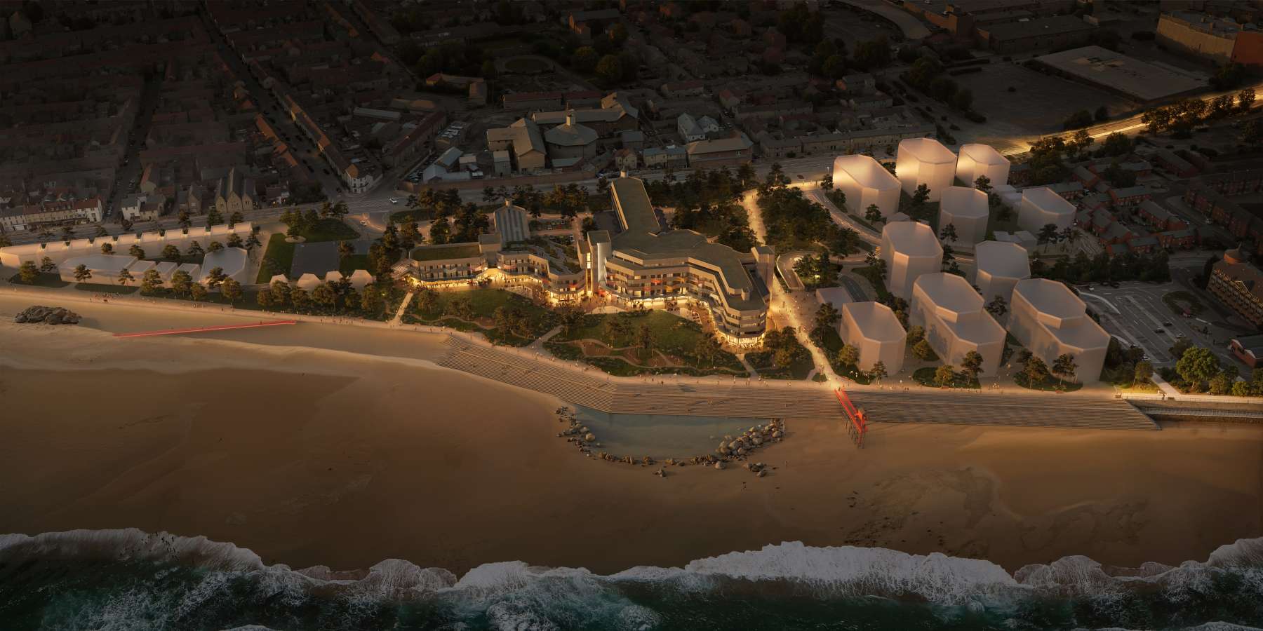 Aerial Night Credit Virtual Planit