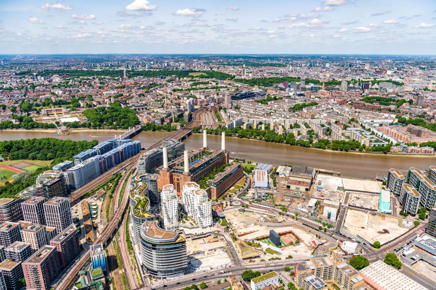 Battersea Power Station Future Phases c High Level Photography