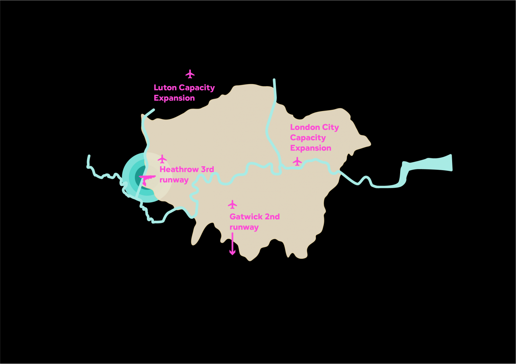 Great Belt Stylised Diagrams blackbg Heathrow