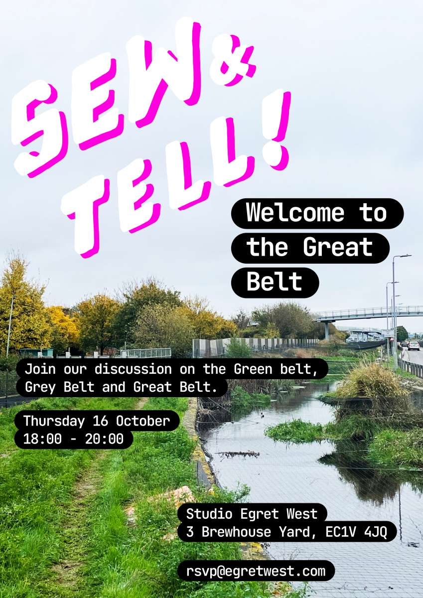 SEW TELL The Great Belt poster A31