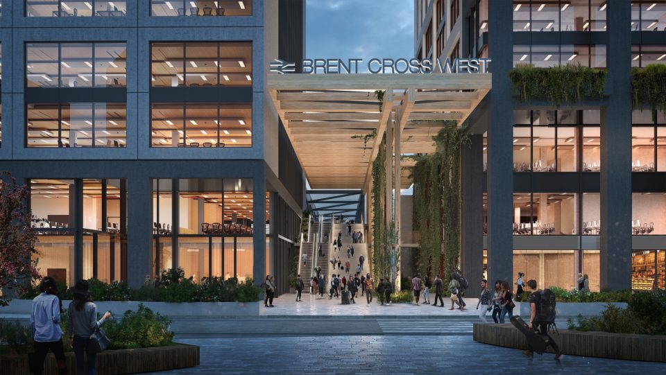 Brent Cross West Station