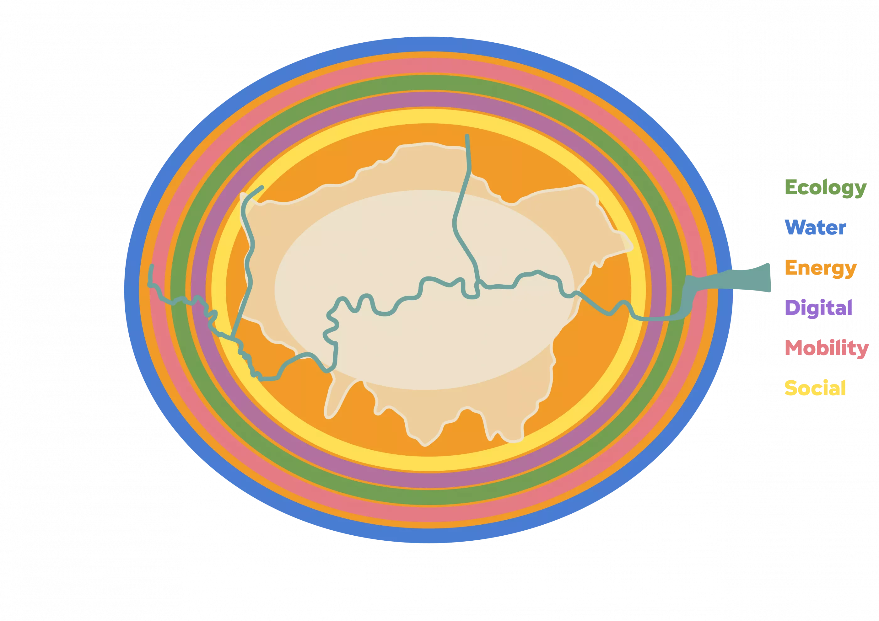 04 Stylised green belt Rainbow Belt