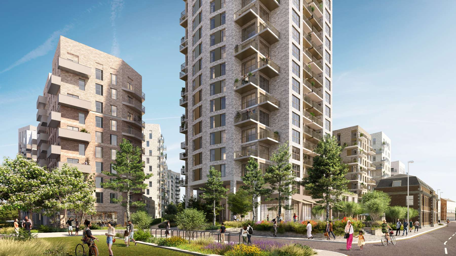 Planning approval for Bow Common Gasworks Phase 1