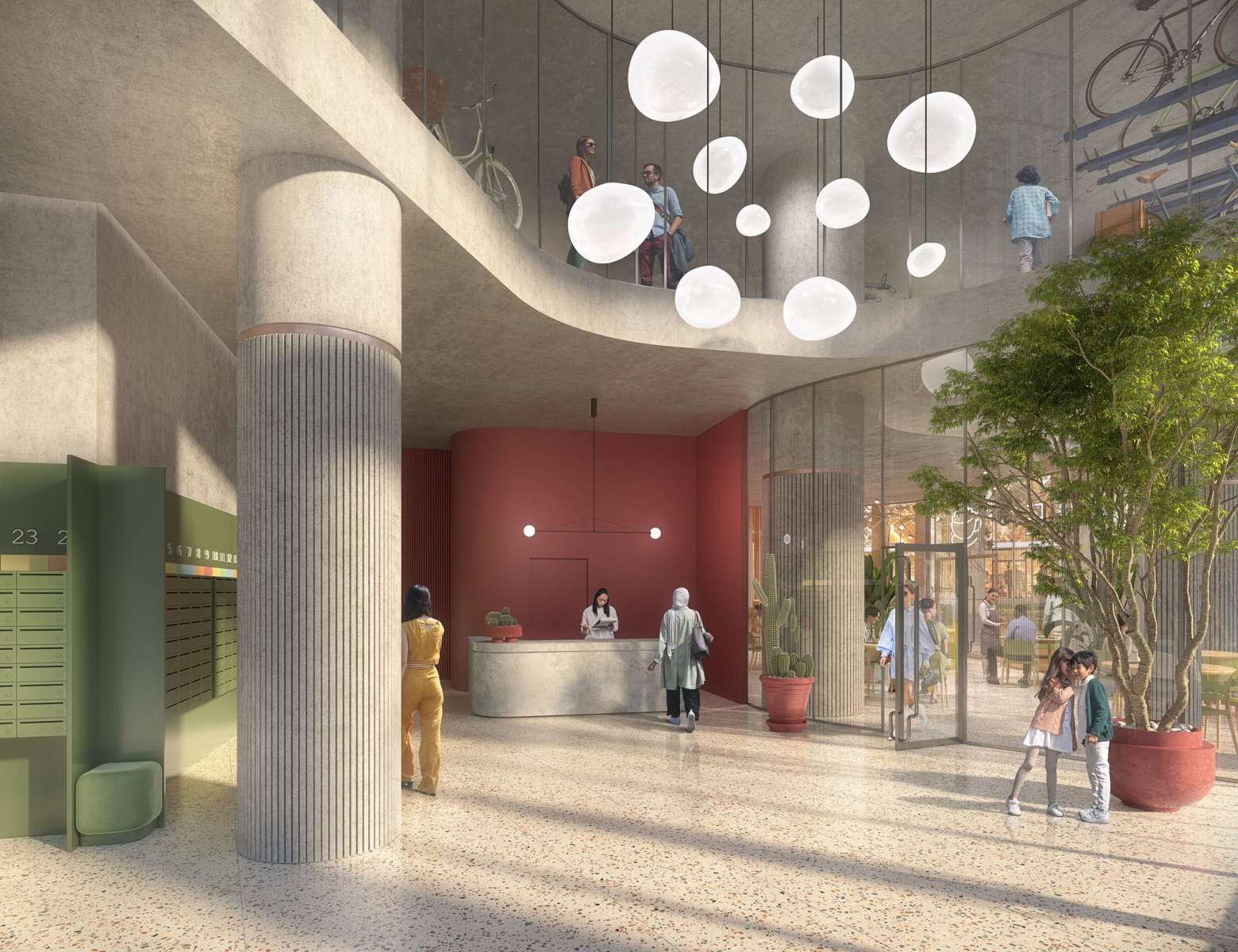 22116 101 Residential Lobby