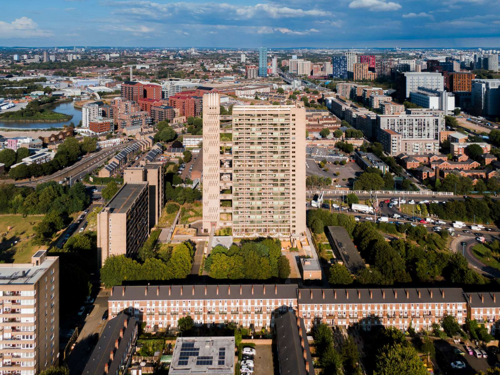 Balfron Tower Aerial Studio Egret West 24 4