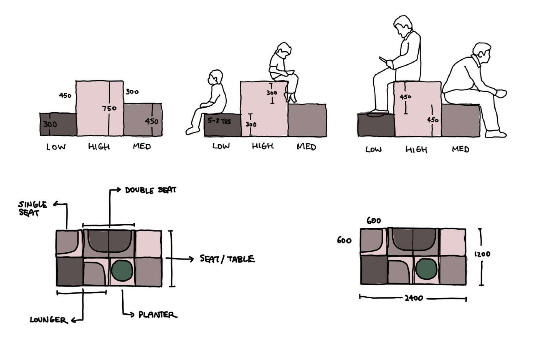 Seating Sketch 2