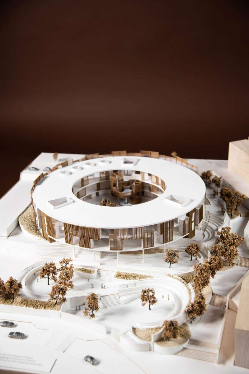 Erith Quarry School Architecture Model Photography Circular Building Design Jarrell Goh 2