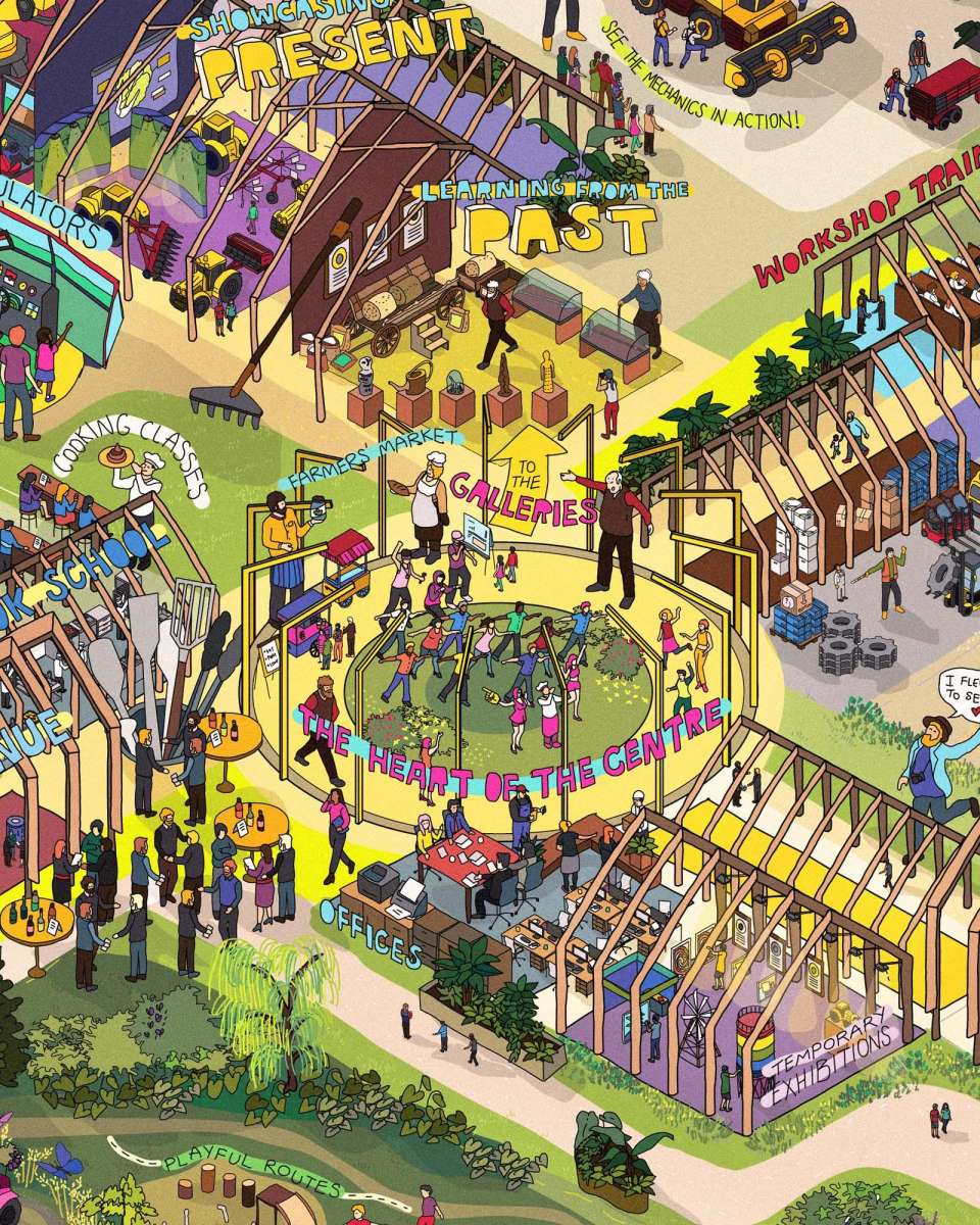 Agri Food Discovery Centre Illustrated Axo Jarrell Crop 3